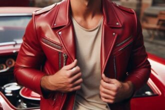 Red Leather Jacket