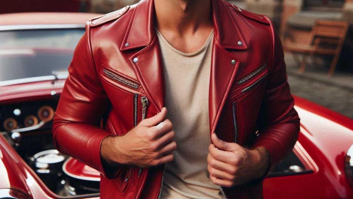 Red Leather Jacket