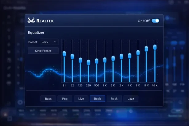 Realtek Sound Equalizer