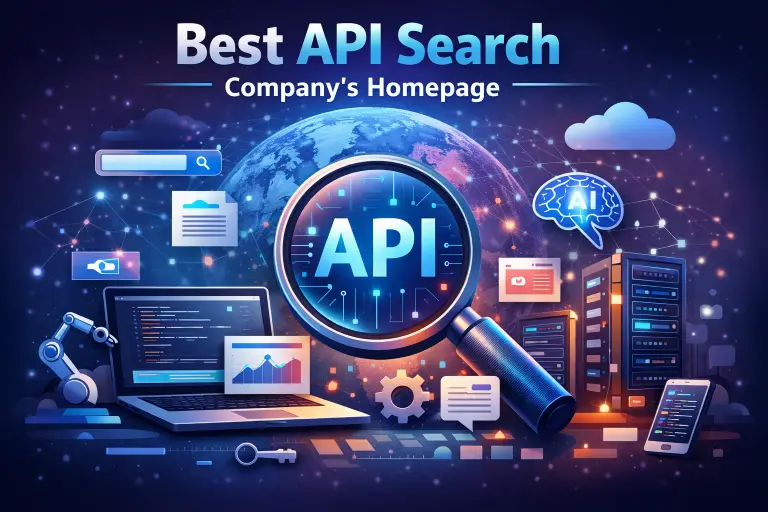 Best API Search Company’s Homepage