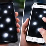 White Spots on Mobile Screen