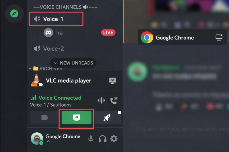 Launch Discord and Join a Voice Channel