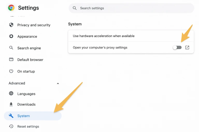 Disable Hardware Acceleration